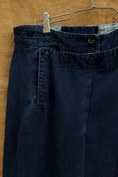 Sailor Pants Stone Washed Denim L