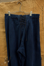 Sailor Pants Stone Washed Denim L