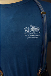 Blue Blanket Cotton Tee M L