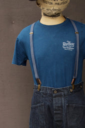 Blue Blanket Cotton Tee M L