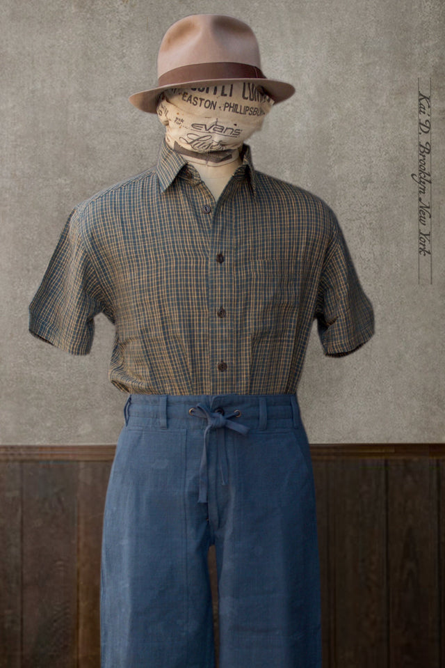 Marc Short Sleeve Shirt - Kala Cotton Gingham - 3, 4