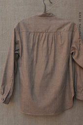 Jackie Shirt Wheat Flannel Xs S M