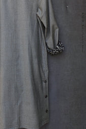 Keaton Trench Coat Wool Mini Houndstooth M L