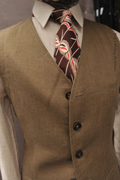 Daniel Vest Linen L