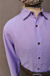 Delancey Shirt Italian Linen S M Xl