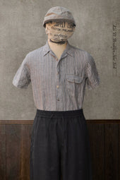 Japanese Linen Camp Shirt M