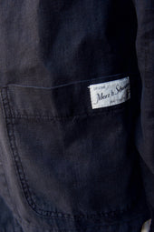 Cropped Worker S Linen Jacket M L