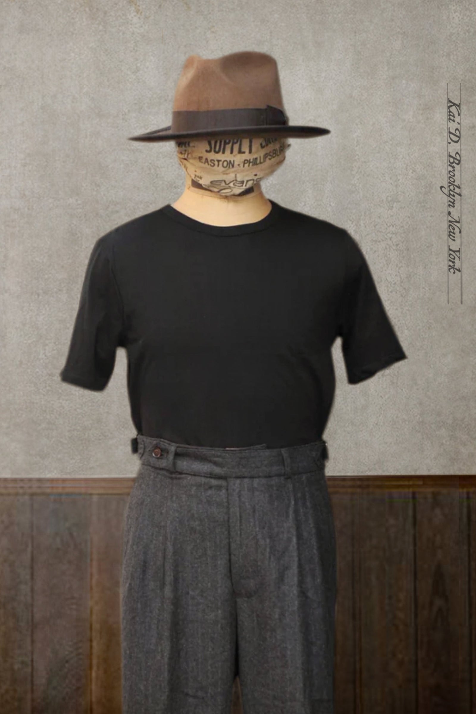 1950s Mens Loopwheel Tee M