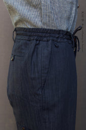 Lukas Pants Texture Linen Herringbone 36