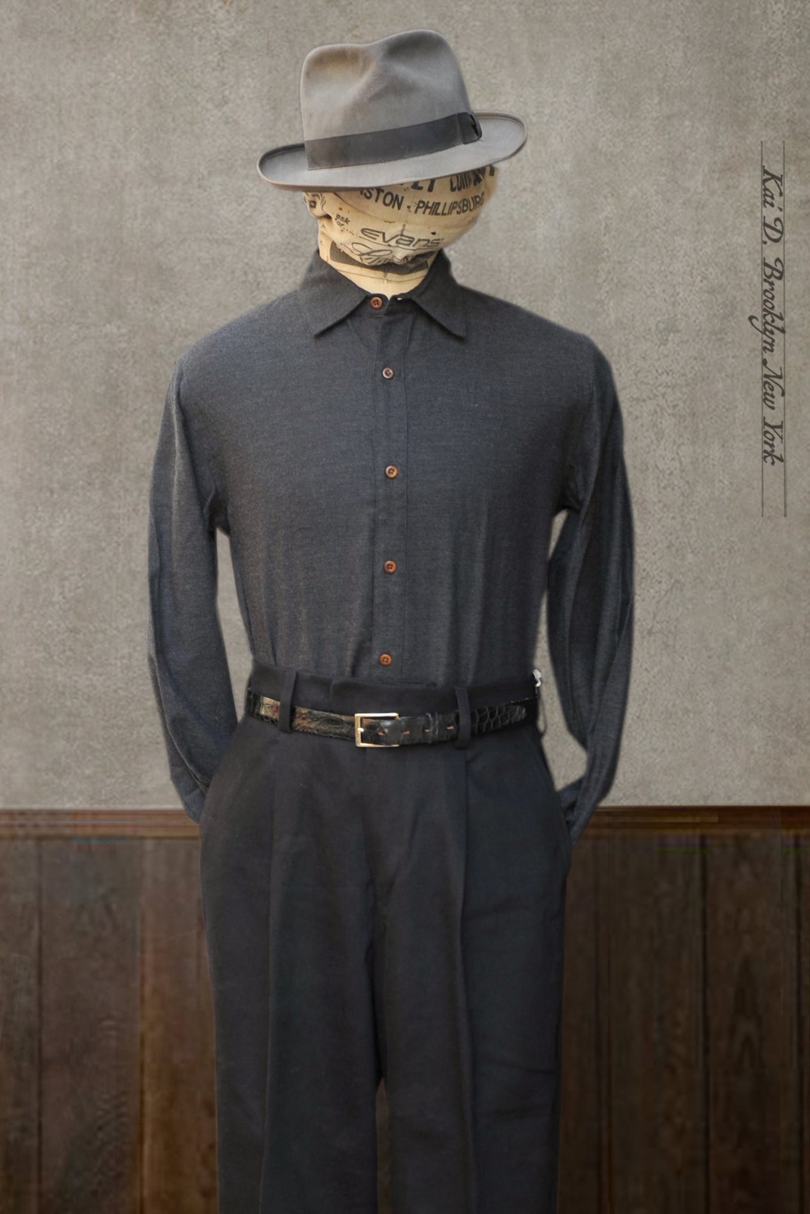 Delancey Shirt - Lux Twill - M, L, XL