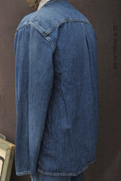 Mason Collarless Jacket Washed 50 52