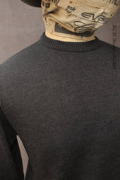 Fine Gauge Merino Crew Neck Sweater 4