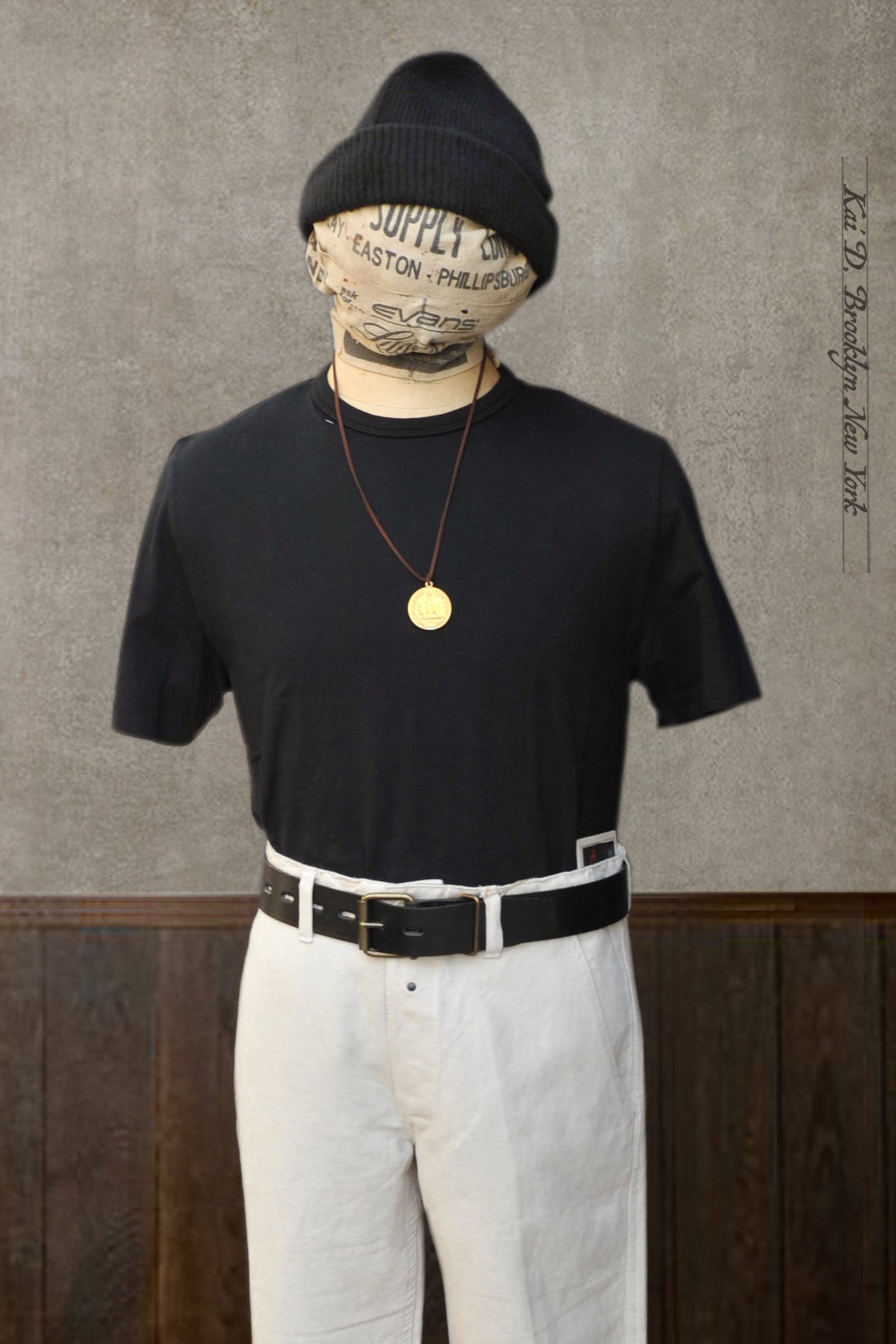 Medium Weight Cotton Tee - Black - M, L, XL