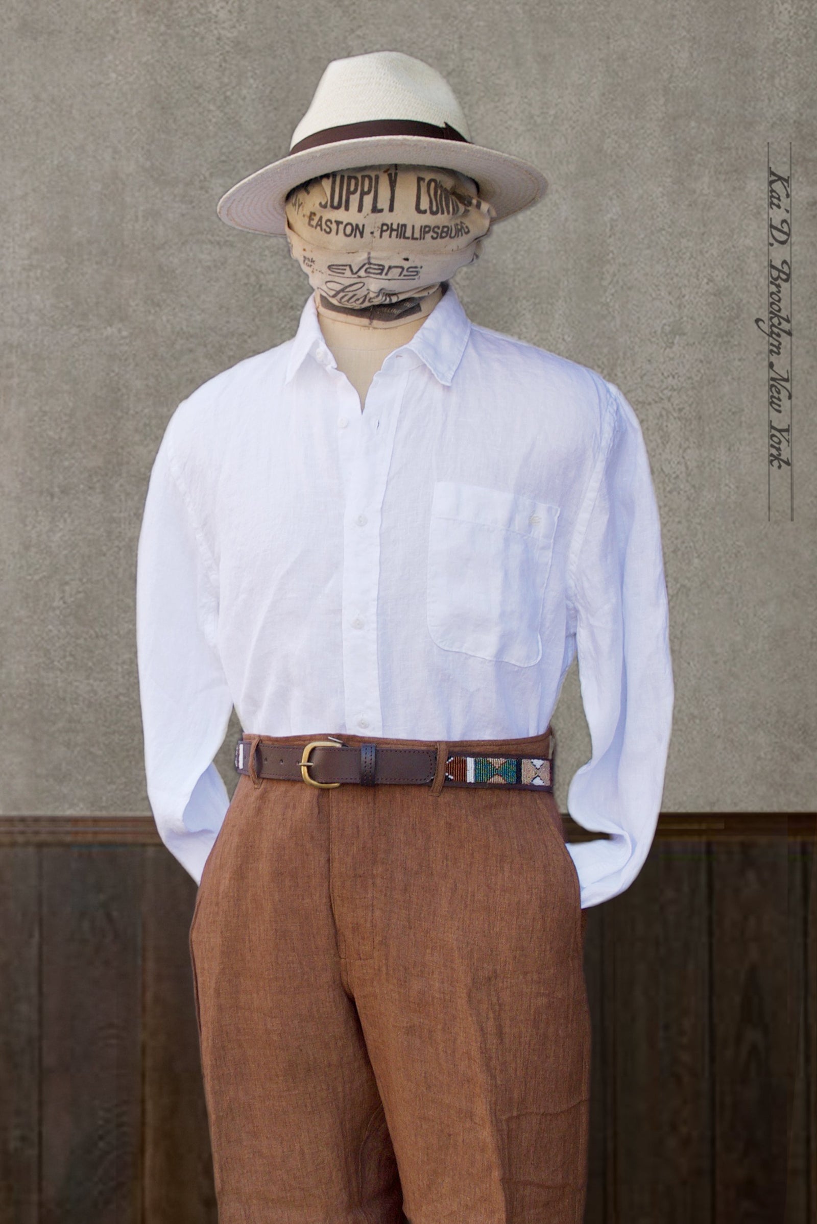 Oversized Linen Shirt S M L Xl