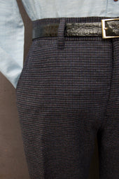 Regular Cut Wool Trousers M L Xl
