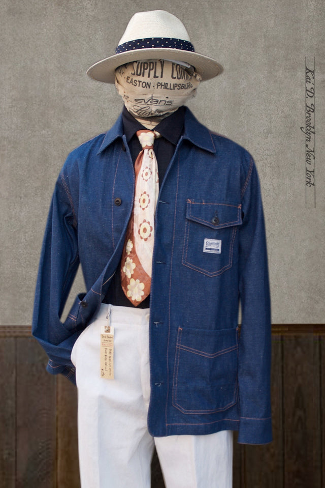 Blue Blanket Miner Jacket - Union Blue - S, M, L, XL (NO RETURN)