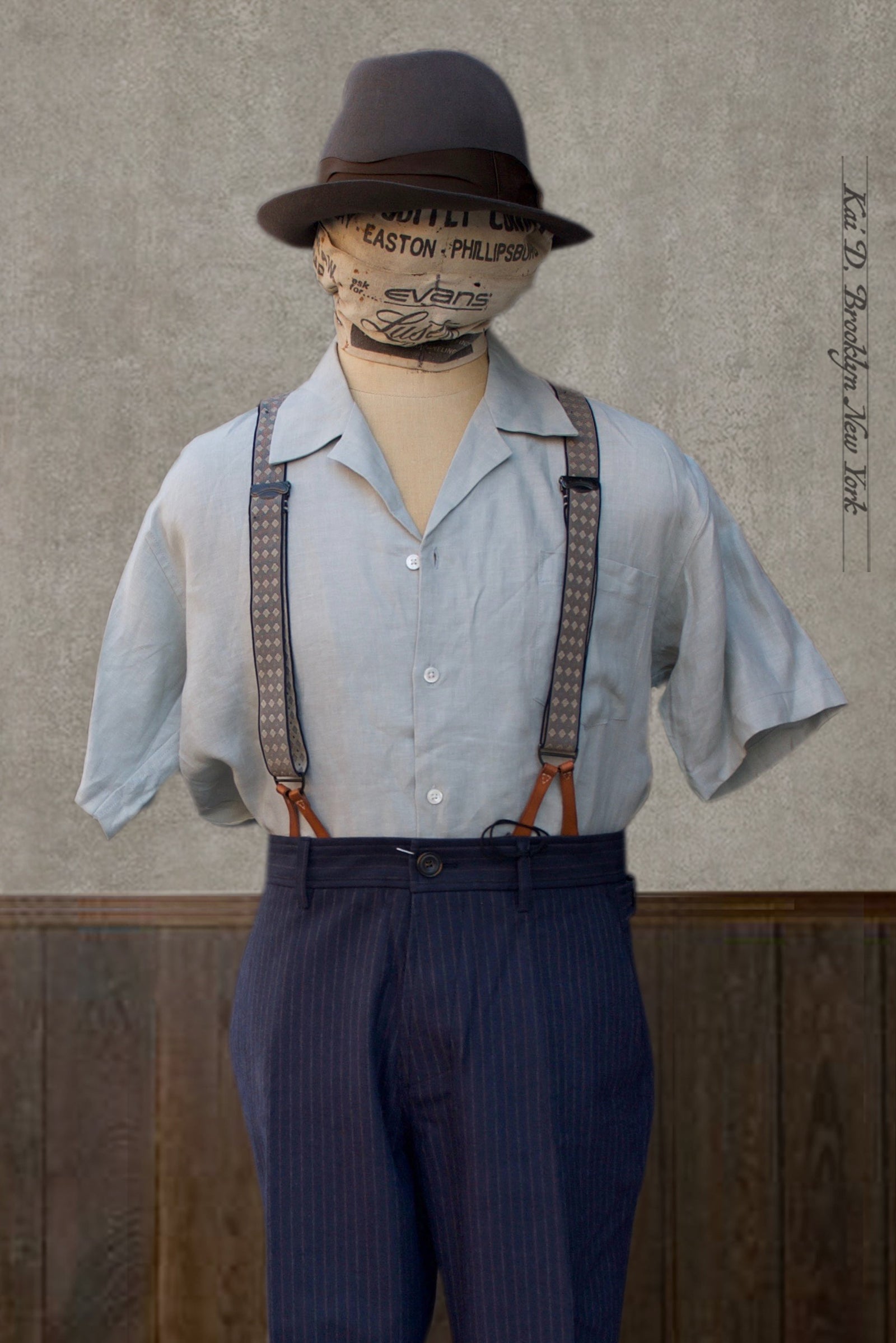 Boxy Camp Collar Shirt - Mint - M, L