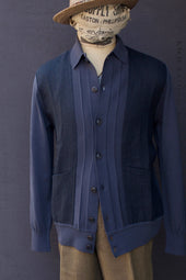 Retro Mixed Media Shirt Jacket Retro M L Xl