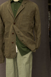 Mondrian Shirt Jacket Garment Dyed Belgian Linen Xl Xxl