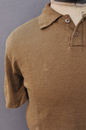 Fine Gauge Linen Polo S