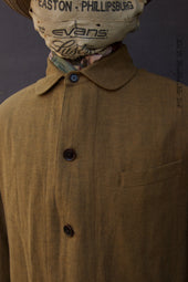 Artisan Field Jacket Soft Cotton Herringbone S M L Xl Xxl