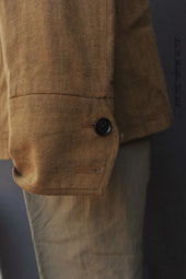 Artisan Field Jacket Soft Cotton Herringbone S M L Xl Xxl