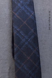Wool Cashmere Plaid Tie