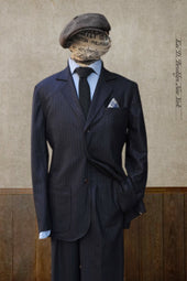 Shoemaker S Jacket British Striped Wool M