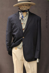 Writer S Jacket Super 130s Wool 48 50