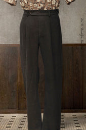 Novelist Trousers Heavy Linen 30 32 34 36 38