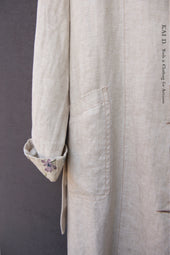 Anthropologist Coat Washed Linen S M