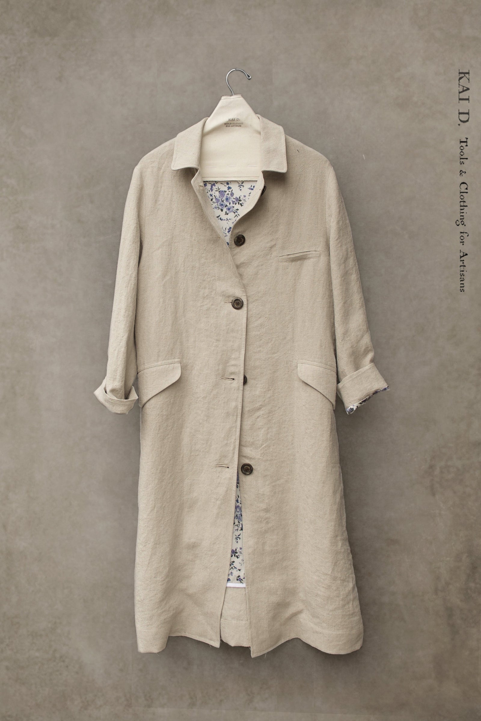 Sontag Coat Linen Xs S M