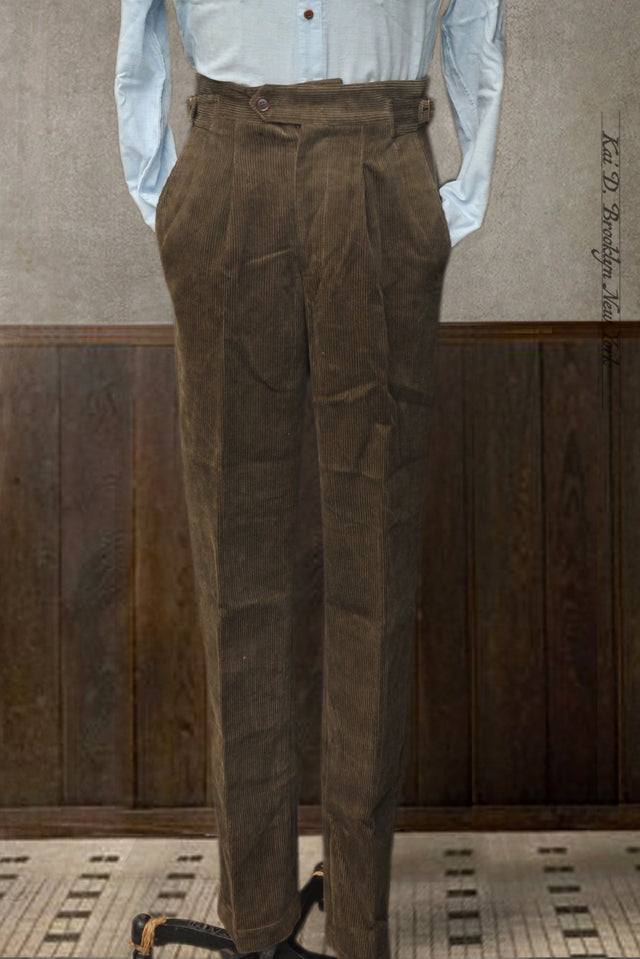 Cooper Pants - Olive Corduroy - 31, 35