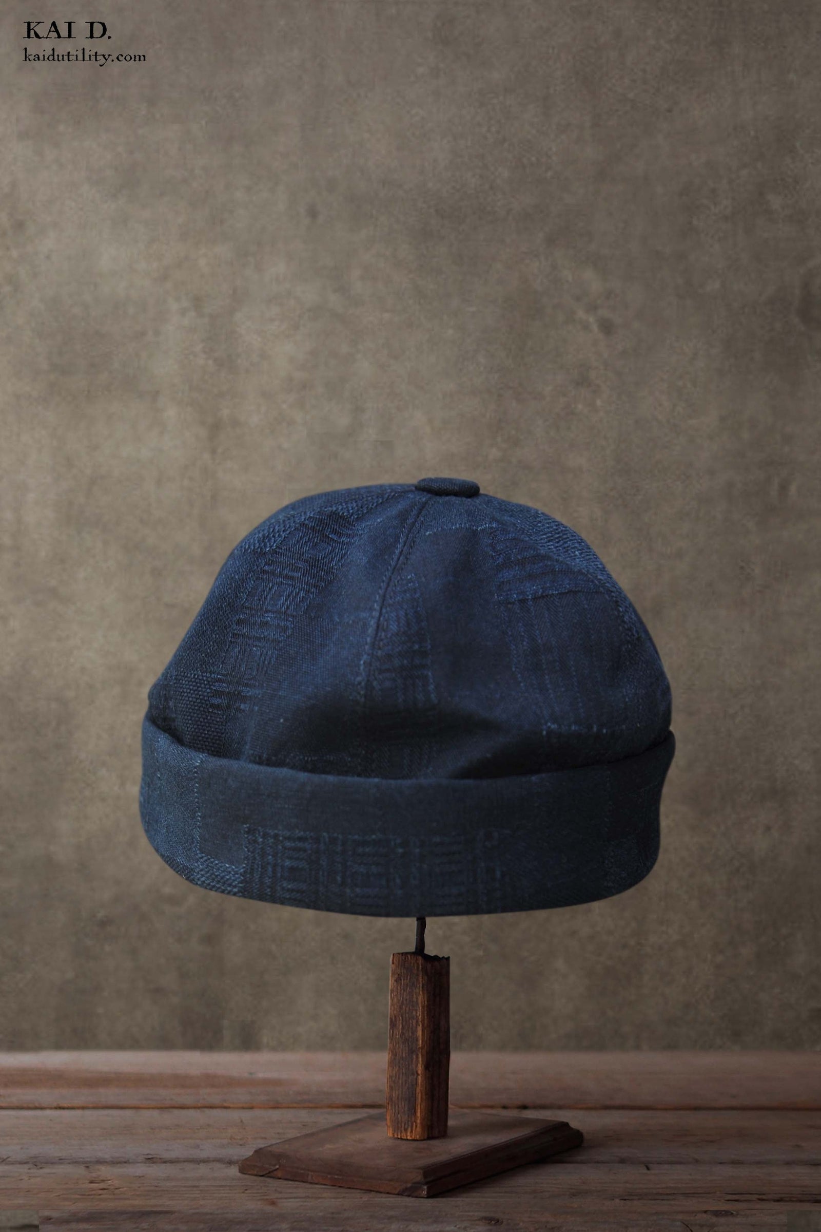 Watch Cap Patch Work Weave Cotton L
