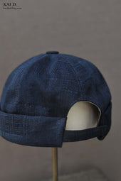 Watch Cap Patch Work Weave Cotton L