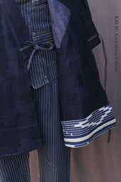 Japanese Farmer Coat Patchwork M