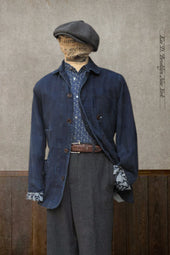 Degas Jacket Patchwork Weave Deep S M L Xl