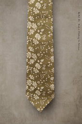 Antique Floral Tie