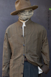 O Hara Shirt Dimensional Jacquard Cotton Xl