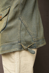 Shawl Collar Pioneer Jacket Vintage Wash S