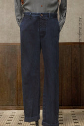 Indigo Pique