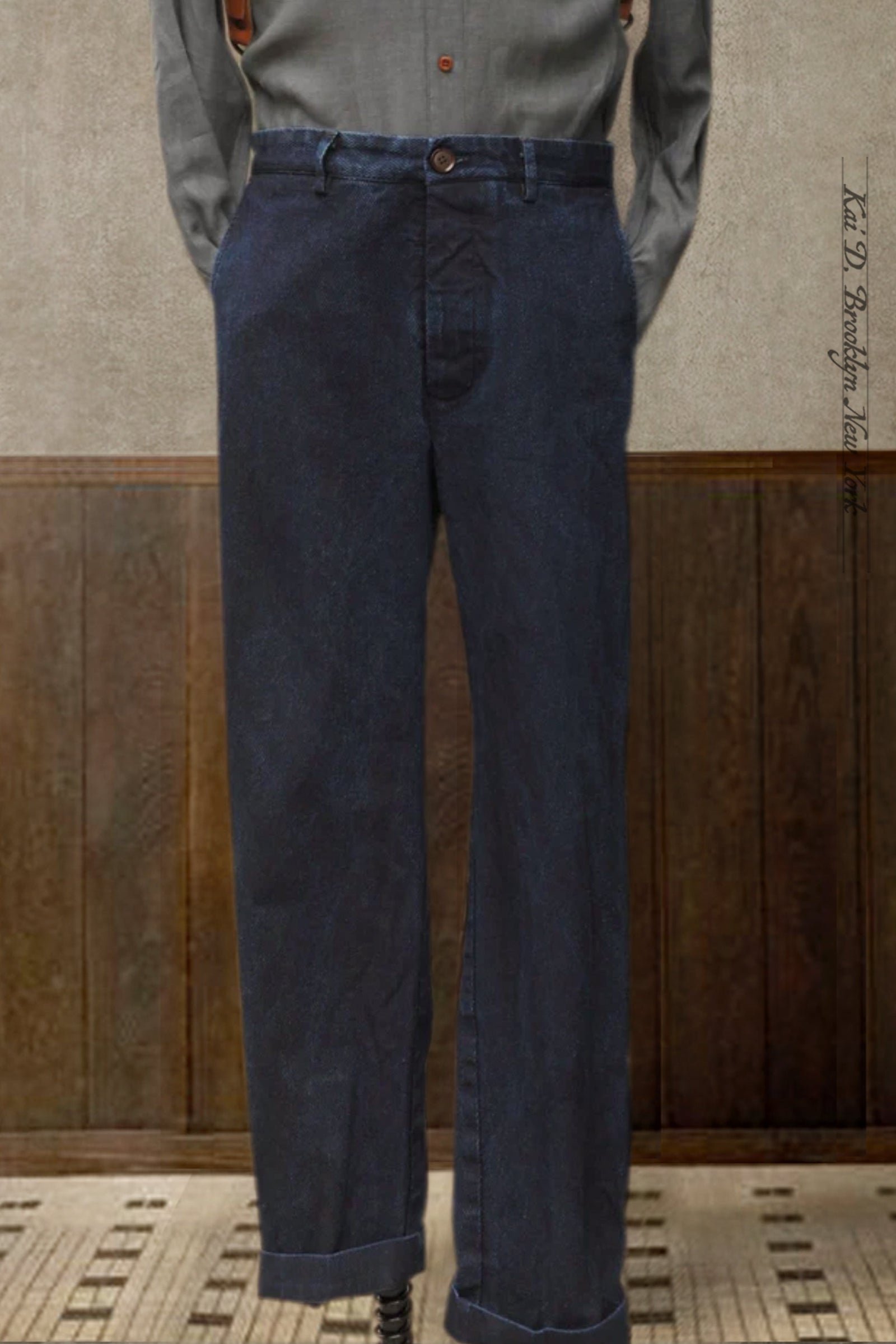 Bosun Pants - Indigo Pique - 32