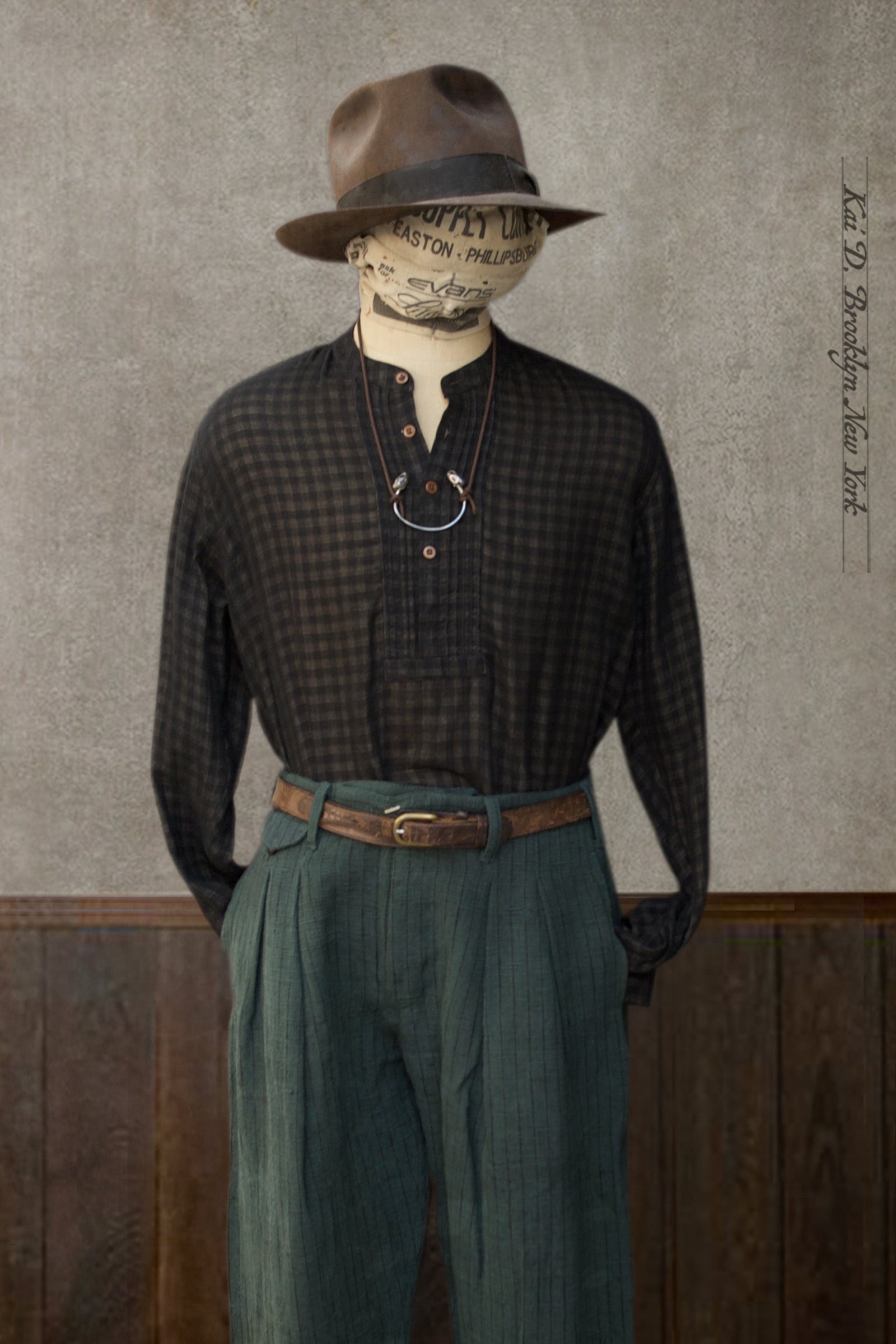 Poet Pop Over Shirt - Air Weight Double Gauze - M