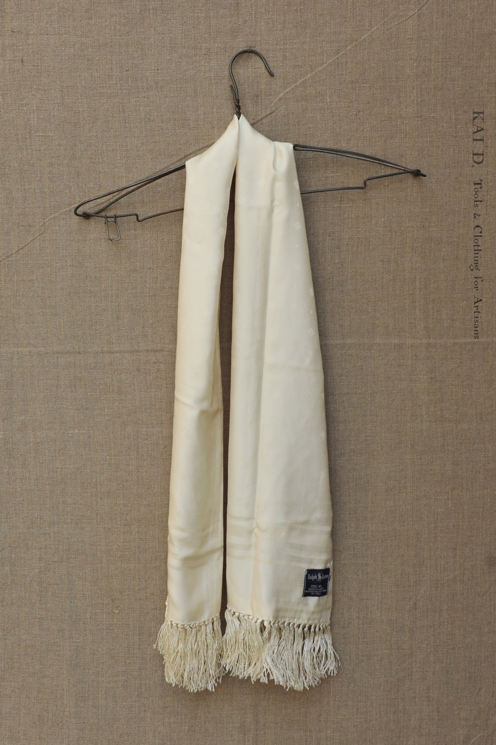 Silk Fringe Scarf