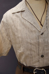 Artist Lounge Shirt Tussar Silk M L