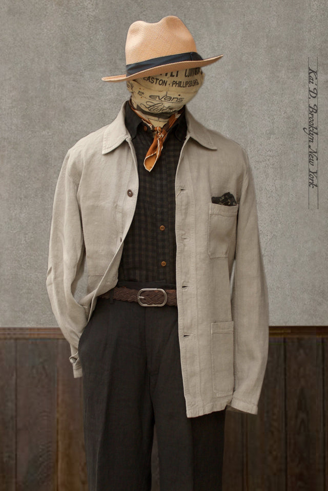 No. 5 Linen Jacket - RIgging - 44, 46, 48