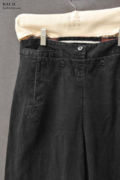 Sailor Pants Washed Denim S
