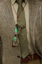 Irish Linen Plaid Tie