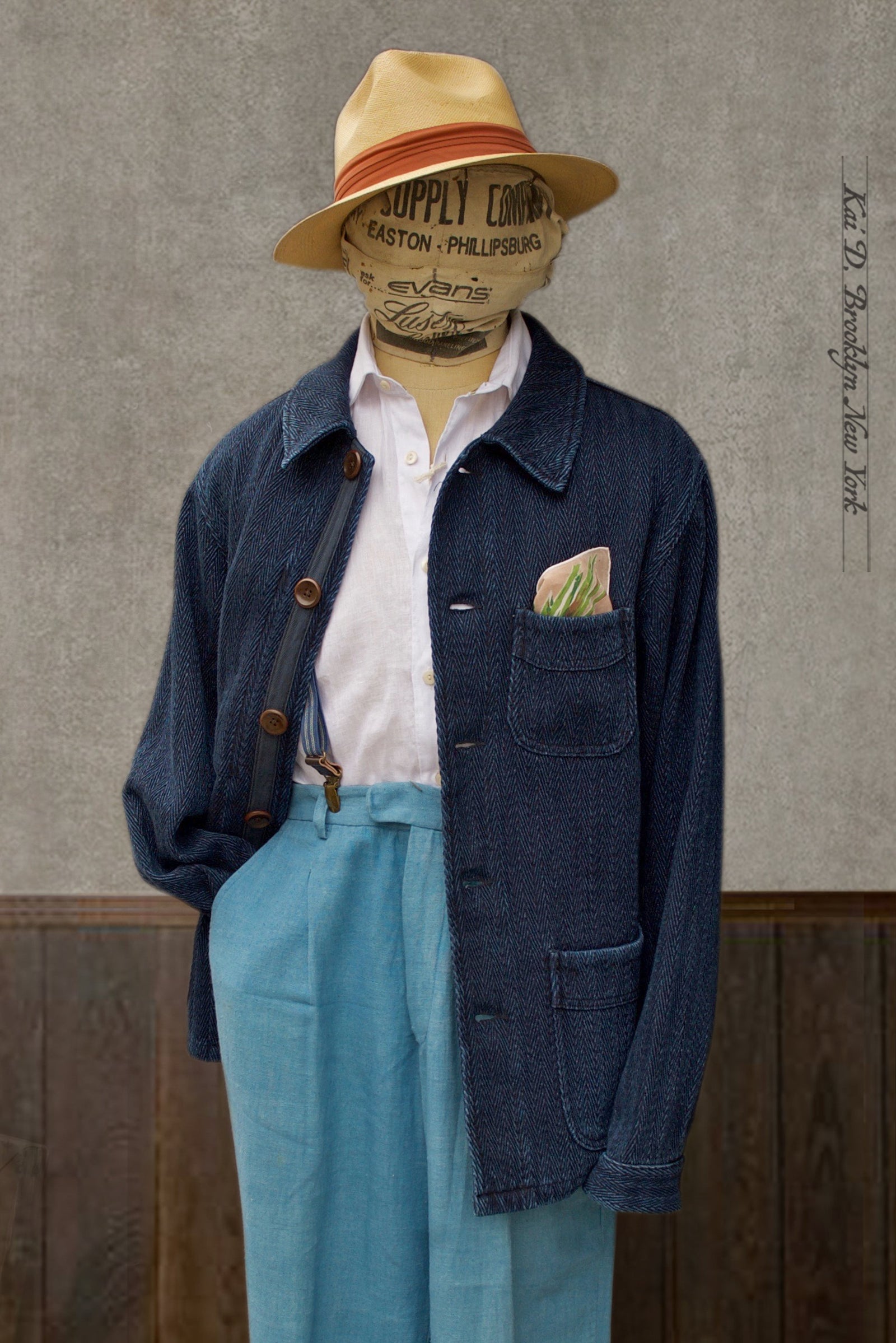 Sashiko Chore Jacket M L