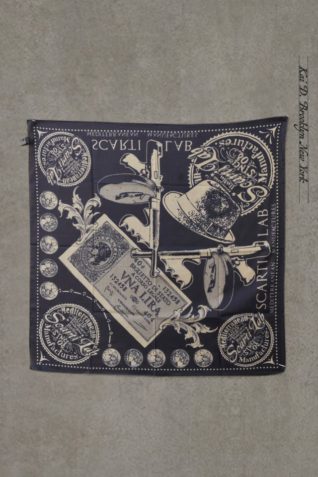 Cotton Bandana - Navy